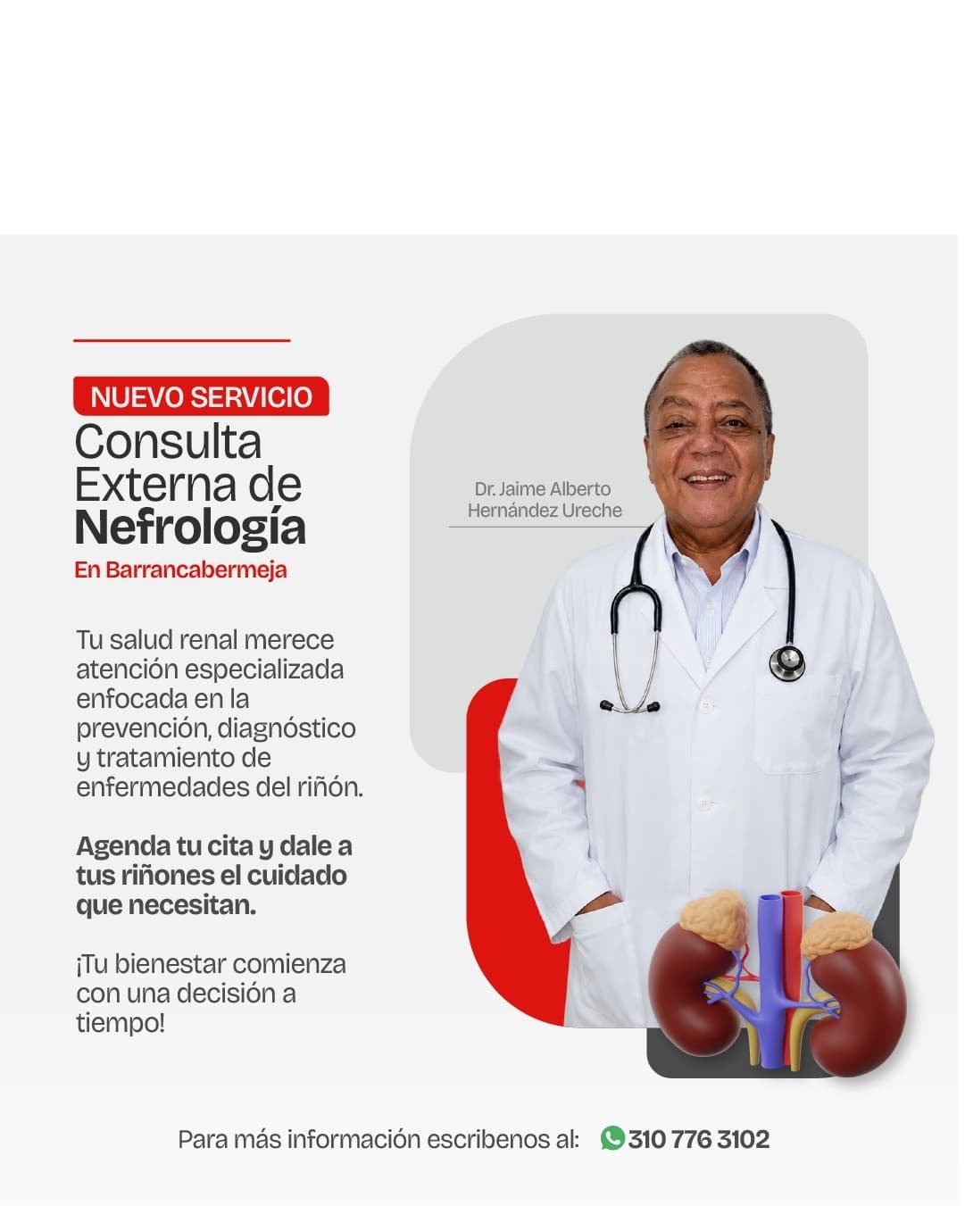 ¡Nuevo Servicio!..  Barrancabermeja inaugura consulta externa de Nefrología